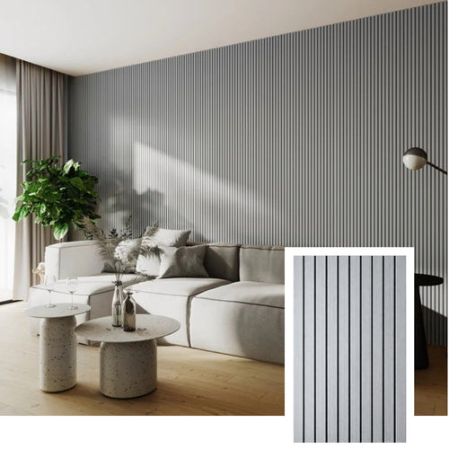 OakWave™ Premium Acoustic Slat Panel — Natural Oak (2.7 × 1.10 m)