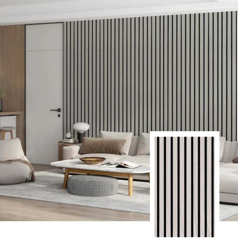 OakWave™ Premium Acoustic Slat Panel — Natural Oak (2.7 × 1.10 m)