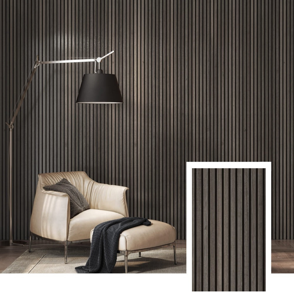 OakWave™ Premium Acoustic Slat Panel — Natural Oak (2.7 × 1.10 m)